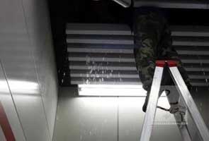 地鐵車(chē)站堵漏